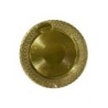 Plato ARIES Dorado Diámetro 38 cm (x 10 unid)
