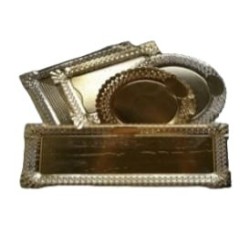 Plato ARIES Dorado 22 x 27 cm (x 10 unidades)
