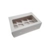 Cajas Cupcakes x 12 (34x25x11) con Visor y Separador (x 10)