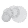 Blonda Redonda papel blanco 32 cm (x 100)