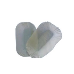 Molde Budín Parafinado Blanco 165 x 55 x 55 mm (x 100)