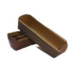 Molde Budín Papel Kraft 135 x 50 x 40 mm (x 100)