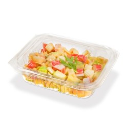 Bandeja 103 STD PET con Tapa bisagra (185 x 150 x 55) x 50