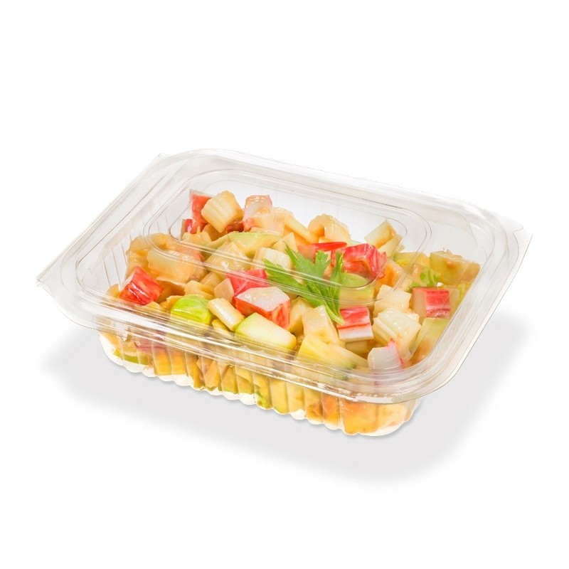 Bandeja 103 STD PET con Tapa bisagra (185 x 150 x 55) x 50