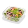 Tapa Ensaladera Cristal Cuadrada 1000 cc (x 100 un)