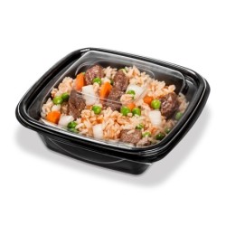 Tapa Ensaladera BOPS Cuadrada 1000 cc (x 100)