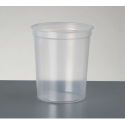 Pote Cristal PLASTIVAS 400 cc (x 100 unid)