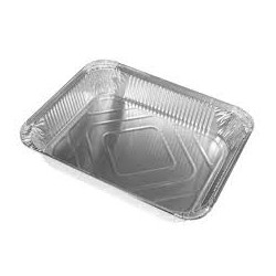 Bandeja Aluminio F 100 (21 x 14 cm) x 50 unid