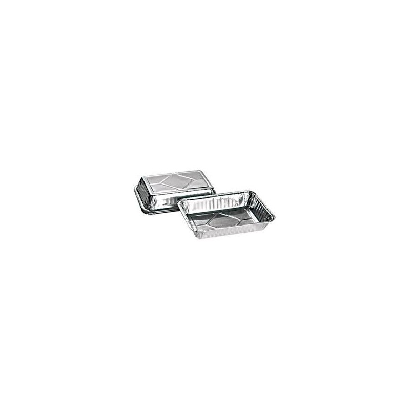 Bandeja Aluminio C 200 (27 x 13 h: 6 cm) x 50 unid-
