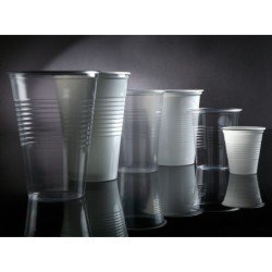 Vaso plástico blanco 300 cc- x 100 unidades
