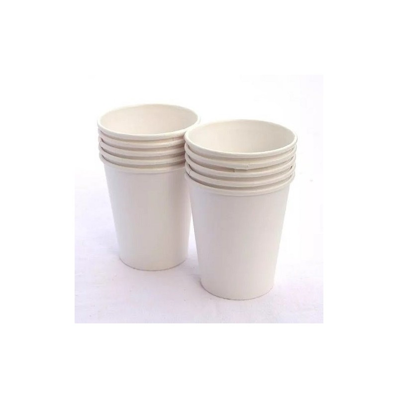Vaso polipapel blanco 4 oz (x 100 unidades)
