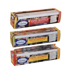 Rollo Papel Aluminio Completo x 50 mts (con dispenser)