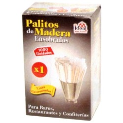 Escarbadientes ensobrados x 1 (caja x 1000 unidades)