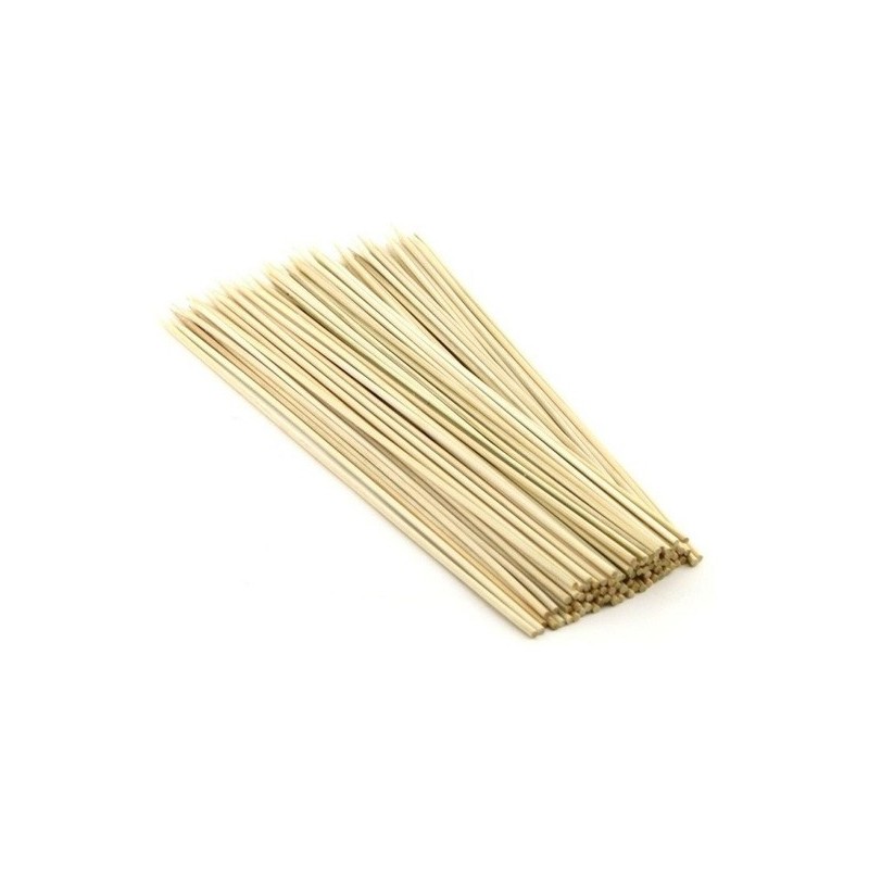 Palitos para brochettes 18 cm (x 100 unidades)