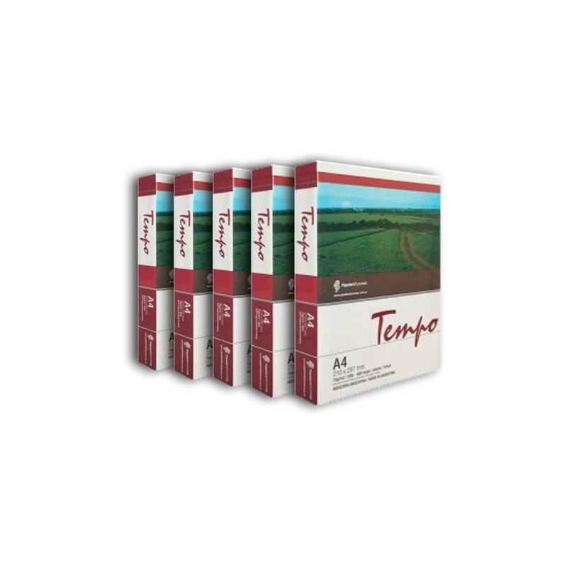 Resma A4 TEMPO Premium Blanco 75 grs- x 500 hojas