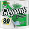 Papel Higiénico Elegante MAX Blanco (12 paq x 4 x 80 mts)