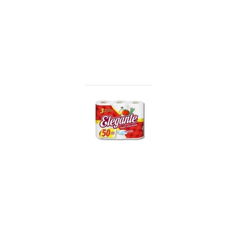 Rollo Cocina Elegante (24 rollos x 50 hojas) cod 927