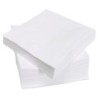 Servilletas Bouquet 24 x 24 Blancas D/Pliego (x 25 unid)