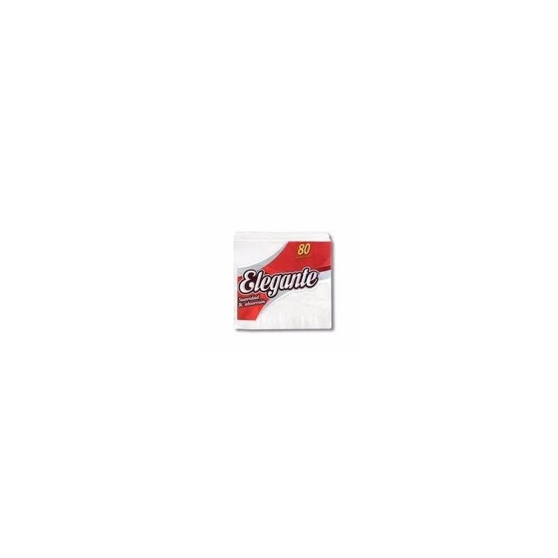 Servilletas 33 x 33 Elegante (paq x 80 unidades)