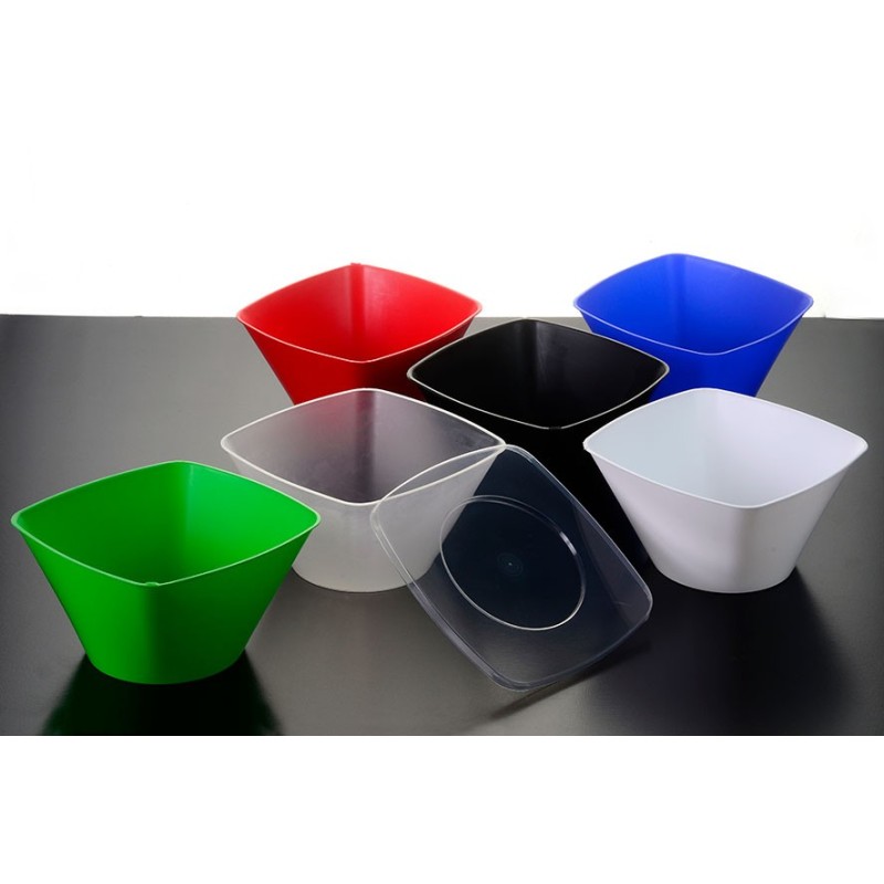 Bowl / Ensaladera PP 14 x 14 cm Blanco (x 10 unid)
