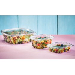 Pote Sello Plus con tapa bisagra 12 oz (12,5 x 5,1 x 15 cm)- x 200 un-