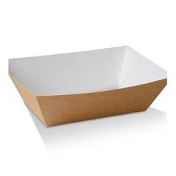 Bandeja Food Truck Cartulina Kraft 20x12 cm (x 100)