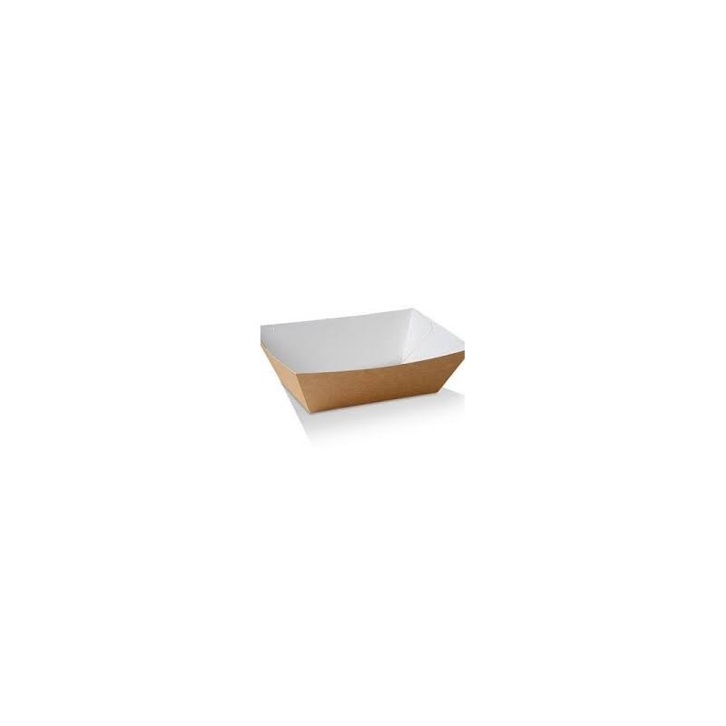 Bandeja Food Truck Cartulina Kraft 20x12 cm (x 100)