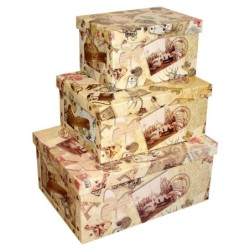 Vintage con Manija Simil Cuero 48 x 26 x 22 cm