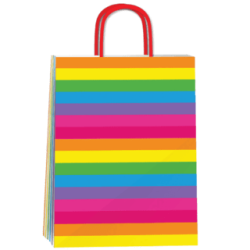 Rainbow 22 x 8 x 22 cm con  manija