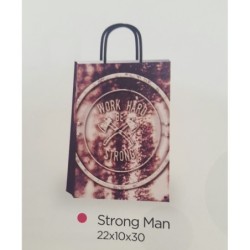 Strong Man 22 x 10 x 30 cm con  manija