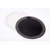Plato ARIES Negro Redondo 28 cm (x 10 unid)