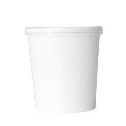 Tapa Plástica Pote Polipapel 250-360-500 ml (x 100)