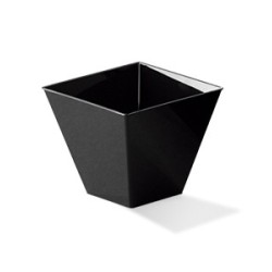 Cuadrado Darnel Negro 5 x 5 cm (h: 4 cm) x 24
