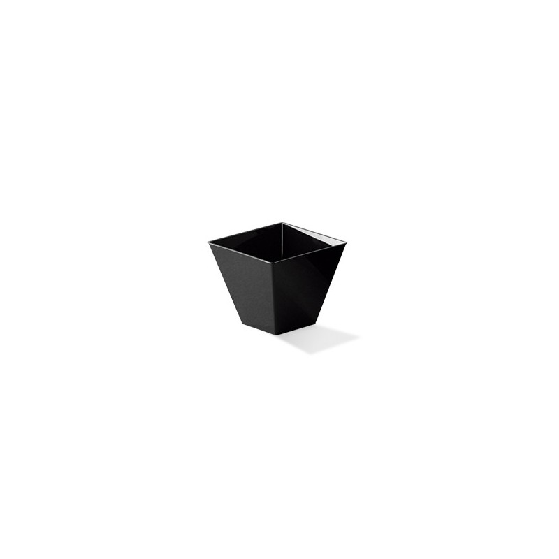 Cuadrado Darnel Negro 5 x 5 cm (h: 4 cm) x 24