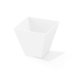 Cuadrado Darnel Blanco 5 x 5 cm (h: 4 cm) x 24