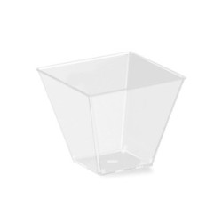 Cuadrado Darnel Cristal 5 x 5 cm (h: 4 cm) x 24