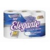 Papel Higiénico Elegante Blanco (6 rollos x 60 mts)