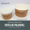 Pote Polipapel 125 cc (4,5 oz) Impreso con Logo (x 5000)