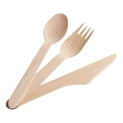 Cucharas de Madera 16 cm (x 100 unidades)