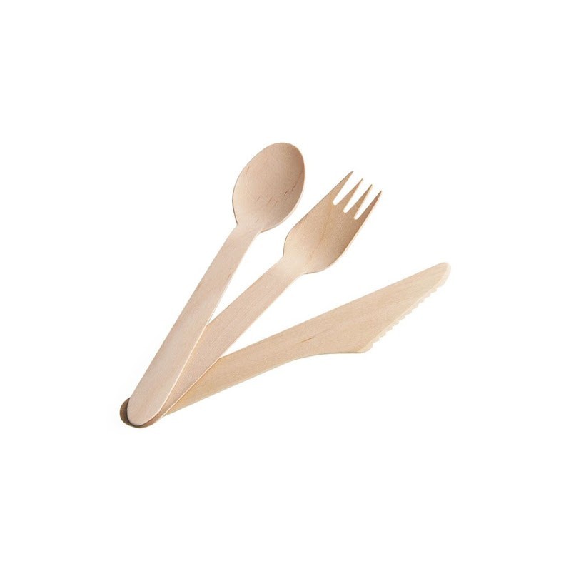 Cucharas de Madera 16 cm (x 100 unidades)