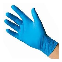 Guantes de NITRILO Azul / Celeste Large (caja x 100)
