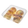 Blister Medialunera Baja PET (23x23x8) x 50 un