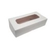 Caja Cartulina Blanca con Visor 39 x 20 x 10 cm (x 10 unid)