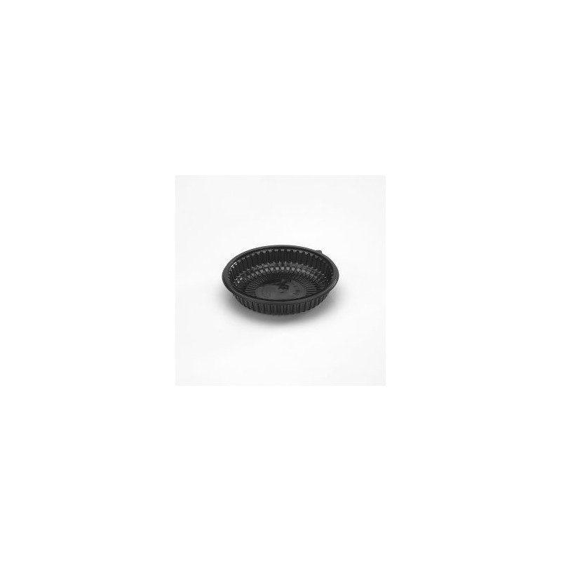 Marmita NEGRA Micro 700 cc (h: 4 cm) x 100 unid
