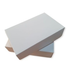 Cajas Alfajores x 12 Blanca (21 x 14 x 5 cm) x 10 unid