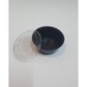 Tapa Cristal Pote Negro Darnel 120-160 cc (x 100 un)
