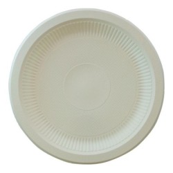 Plato BIO Fécula de Maíz Chico (15 cm) x 12 unid