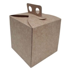 Estuche Kraft con Manija Porción 12x12x12 (x 10 unid)