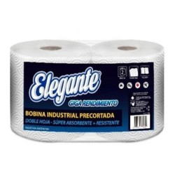 Bobina ELEGANTE D/H Troquelada (2 x 600 hojas)