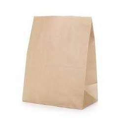 Bolsa Fdo Cuad Kraft Nro 2 (15 + 8 x 26) x 100 unid
